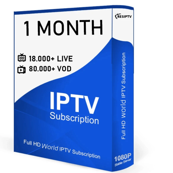 1 Month IPTV Subscription