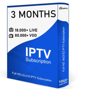 3 Months IPTV subscription